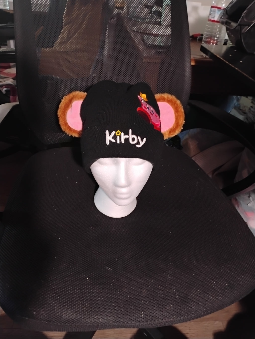 Furry Kirby Type Beanie