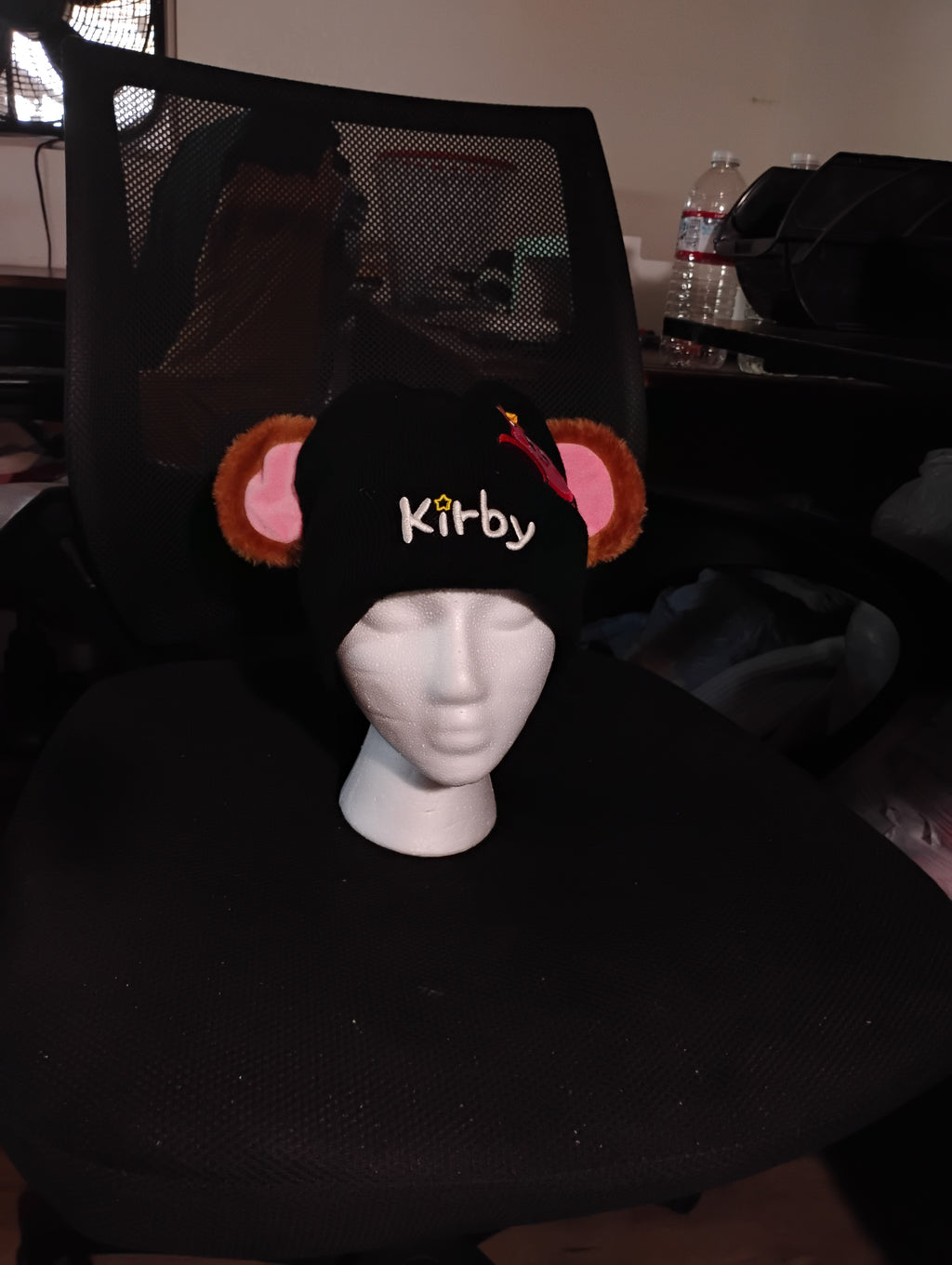 Furry Kirby Type Beanie